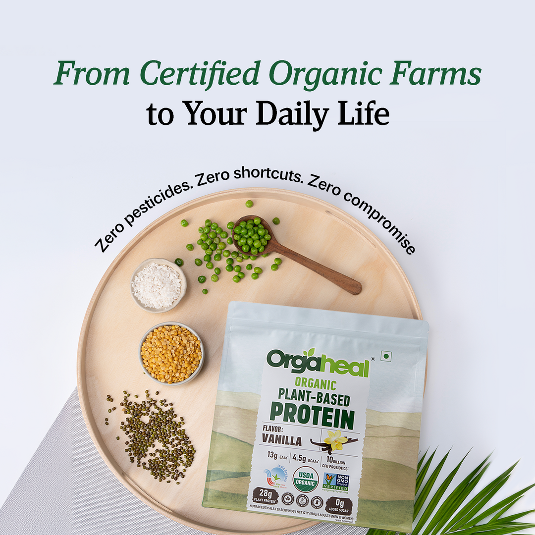 Organic Plant-Based Protein Vanilla