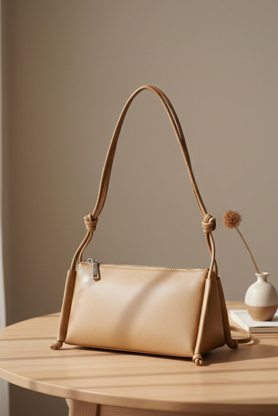 Claire Vegan Leather Shoulder Bag