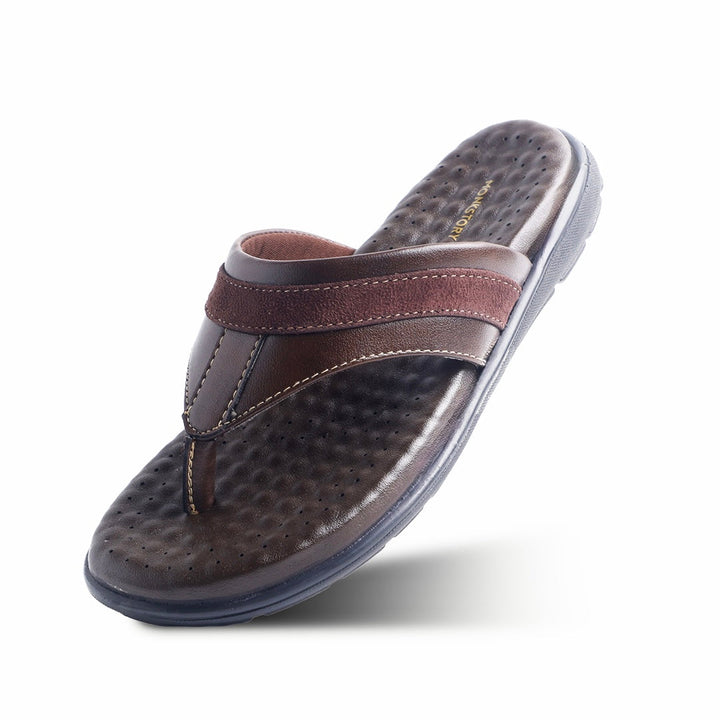 Monkstory Atelier 1975 Comfort Thong Sandals – Chocolate Brown