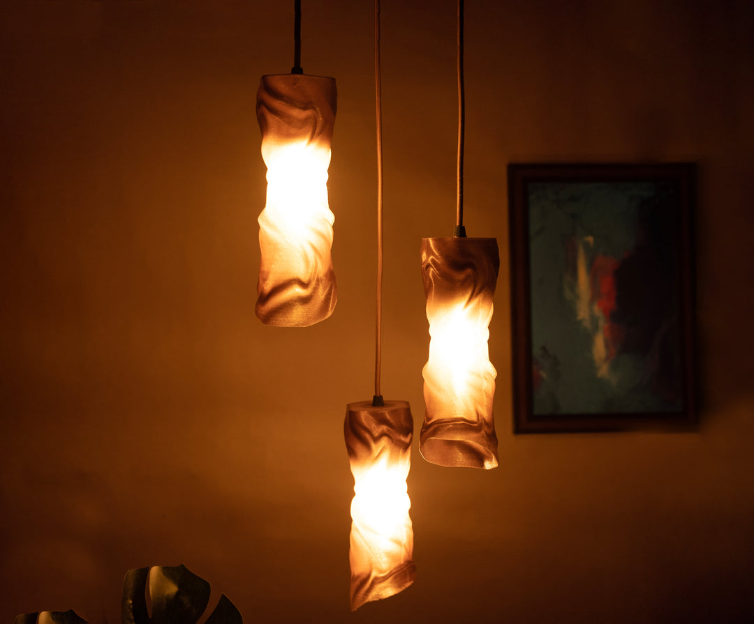 Mild Turbulence Cluster Pendant Lamp | Designer Hanging Light