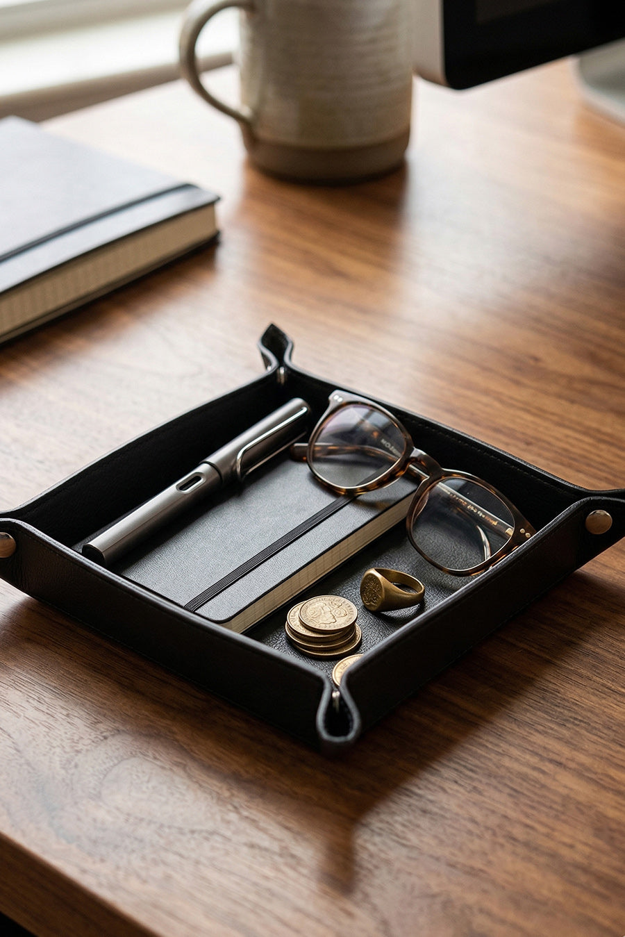 Kirk Vegan Leather Tidy Tray