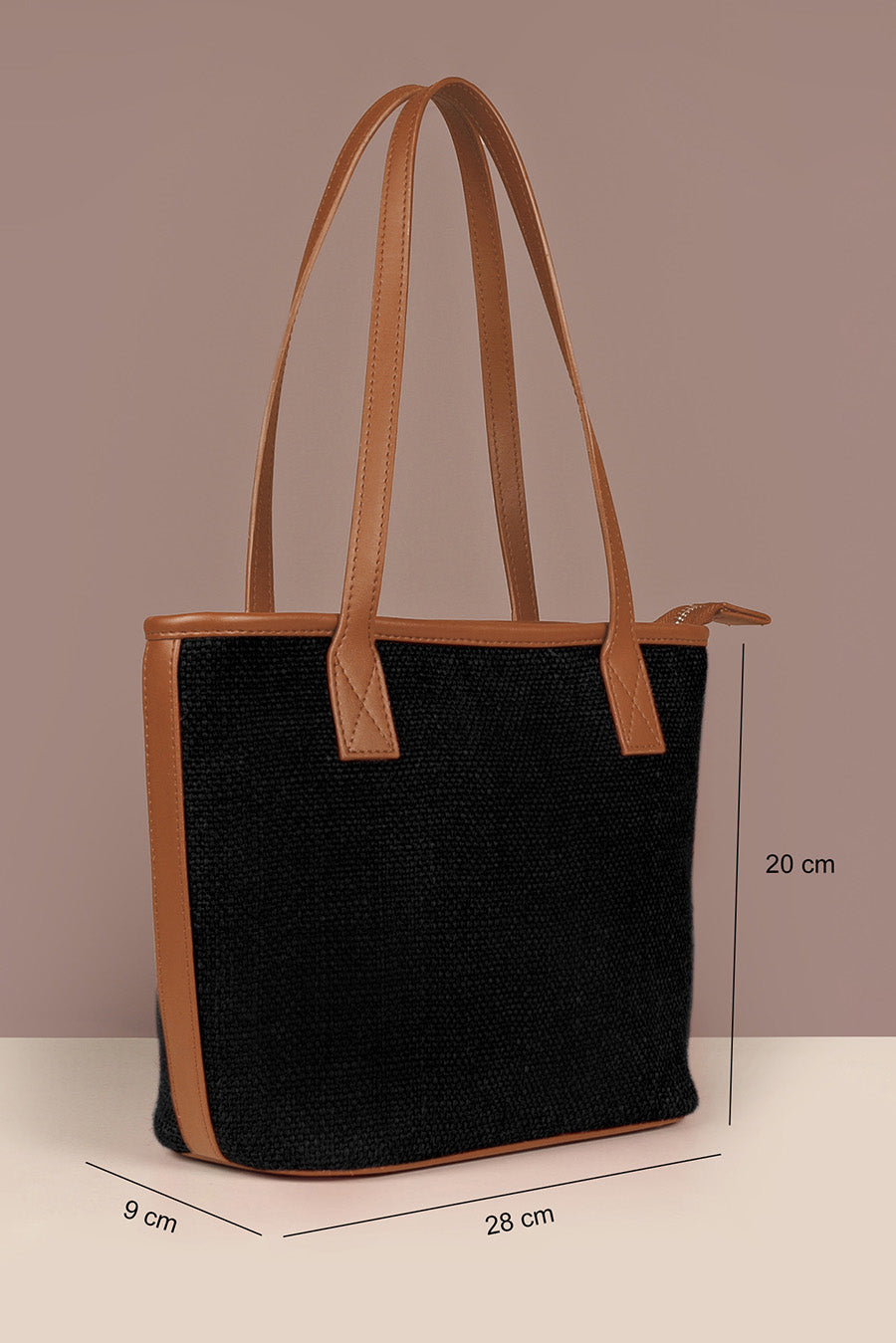 The House of Ganges - Mini Soft Jute Tote Bag