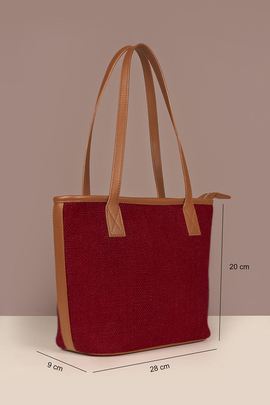 The House of Ganges - Mini Soft Jute Tote Bag