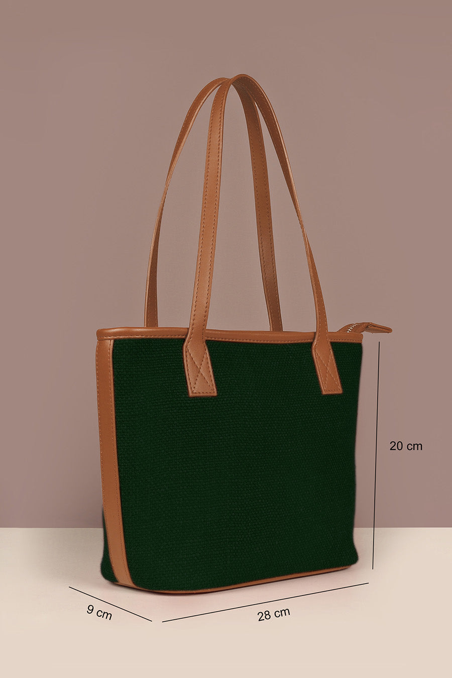 The House of Ganges - Mini Soft Jute Tote Bag