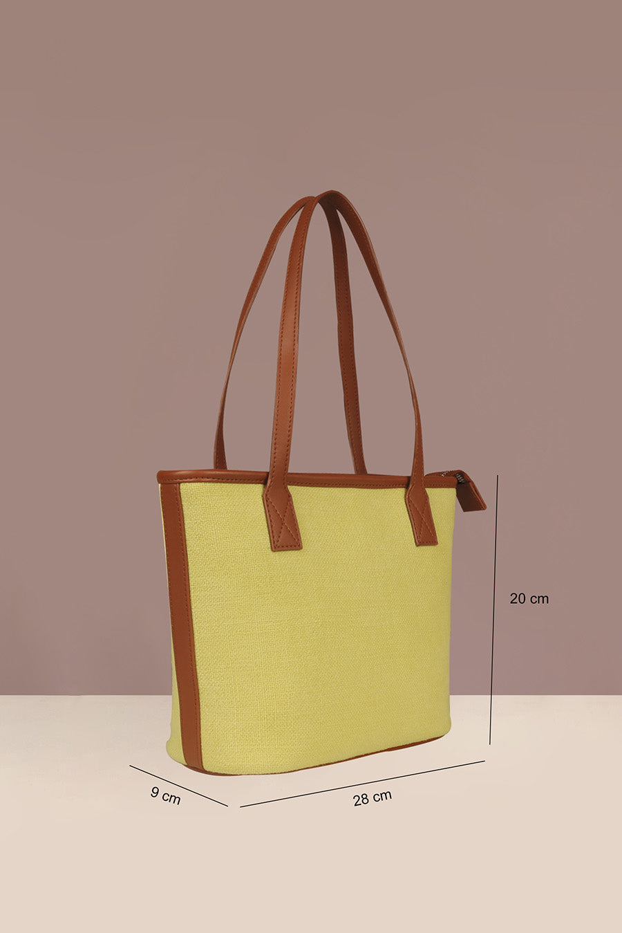 The House of Ganges - Mini Soft Jute Tote Bag