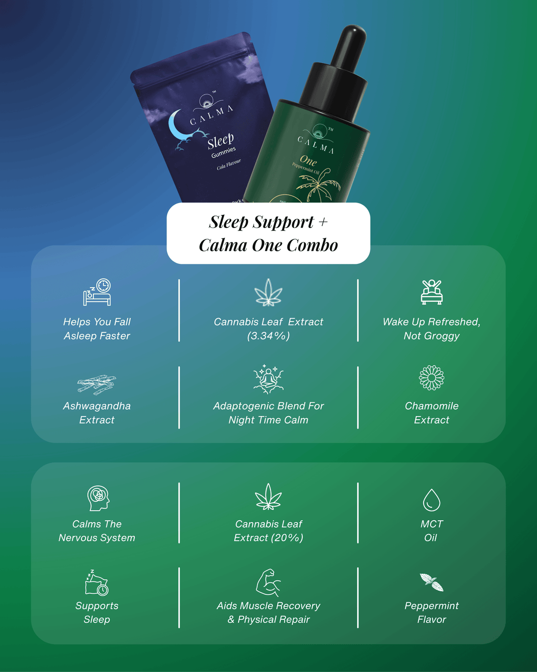 Calma One + Sleep Support Combo