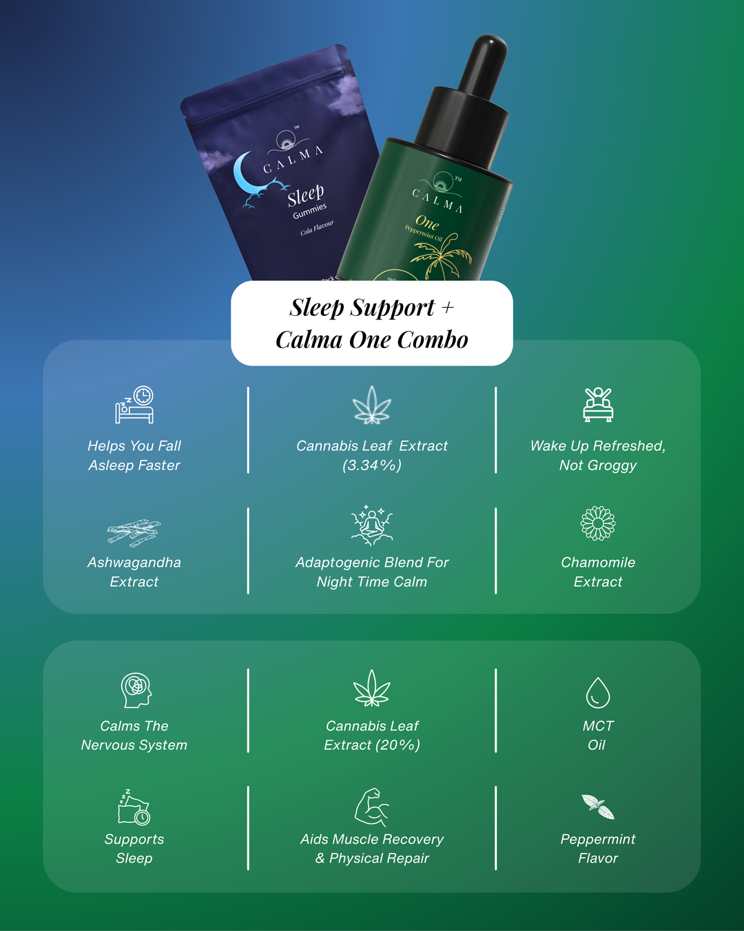 Calma One + Sleep Support Combo