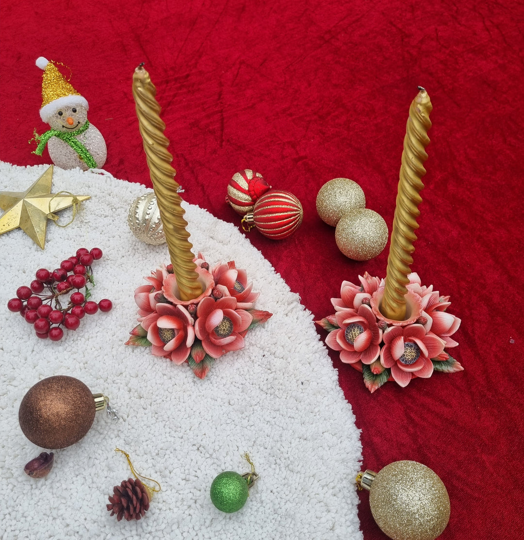 THE ASF SHOP Ombre Lotus Candle Holder