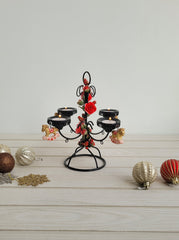 THE ASF SHOP The Inky Metal Candle Stand