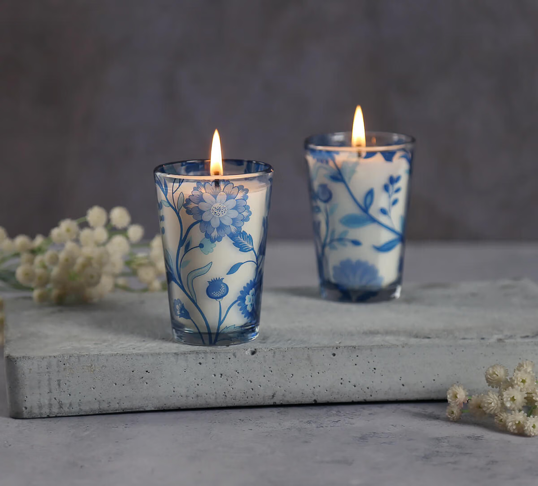 Conical Candle Votive Set of 2