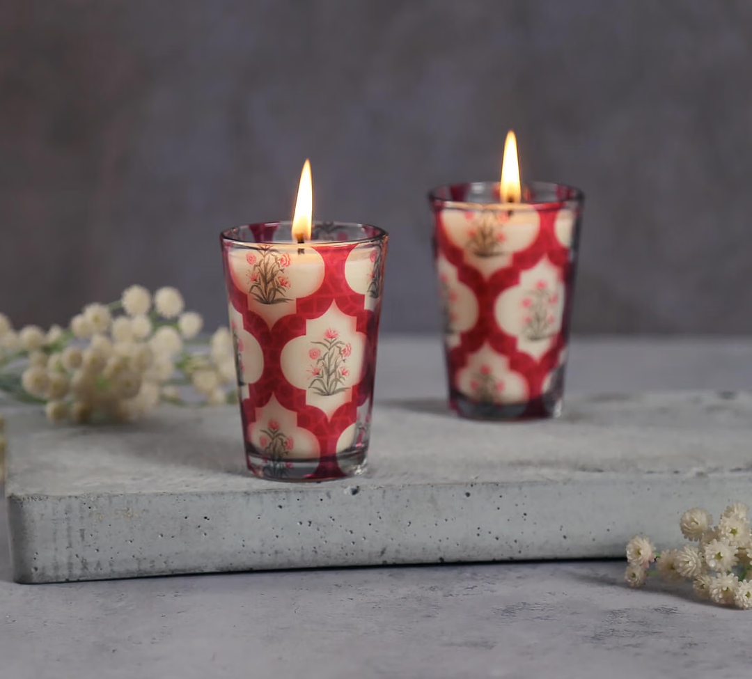 Conical Candle Votive Set of 2