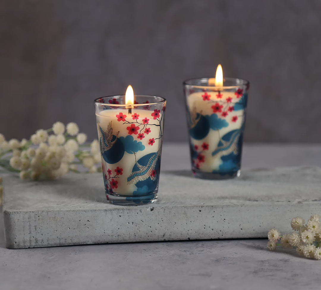 Conical Candle Votive Set of 2