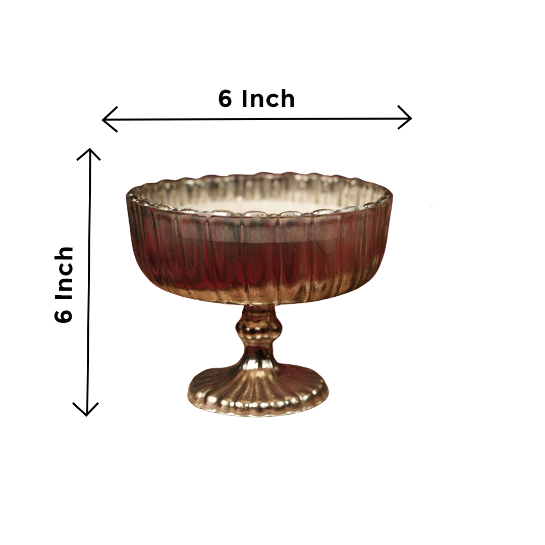 Silver Aura Candle