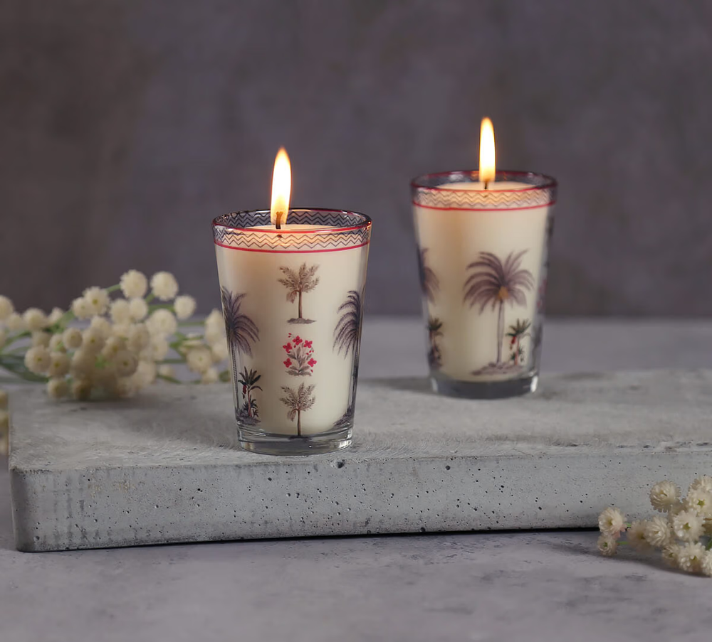 Conical Candle Votive Set of 2