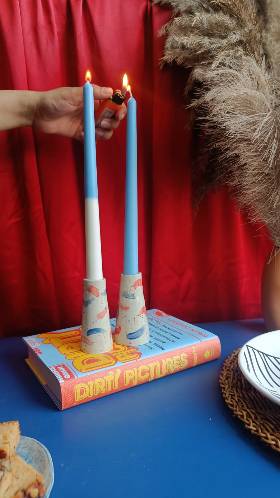 Candle Cascade Holder Set