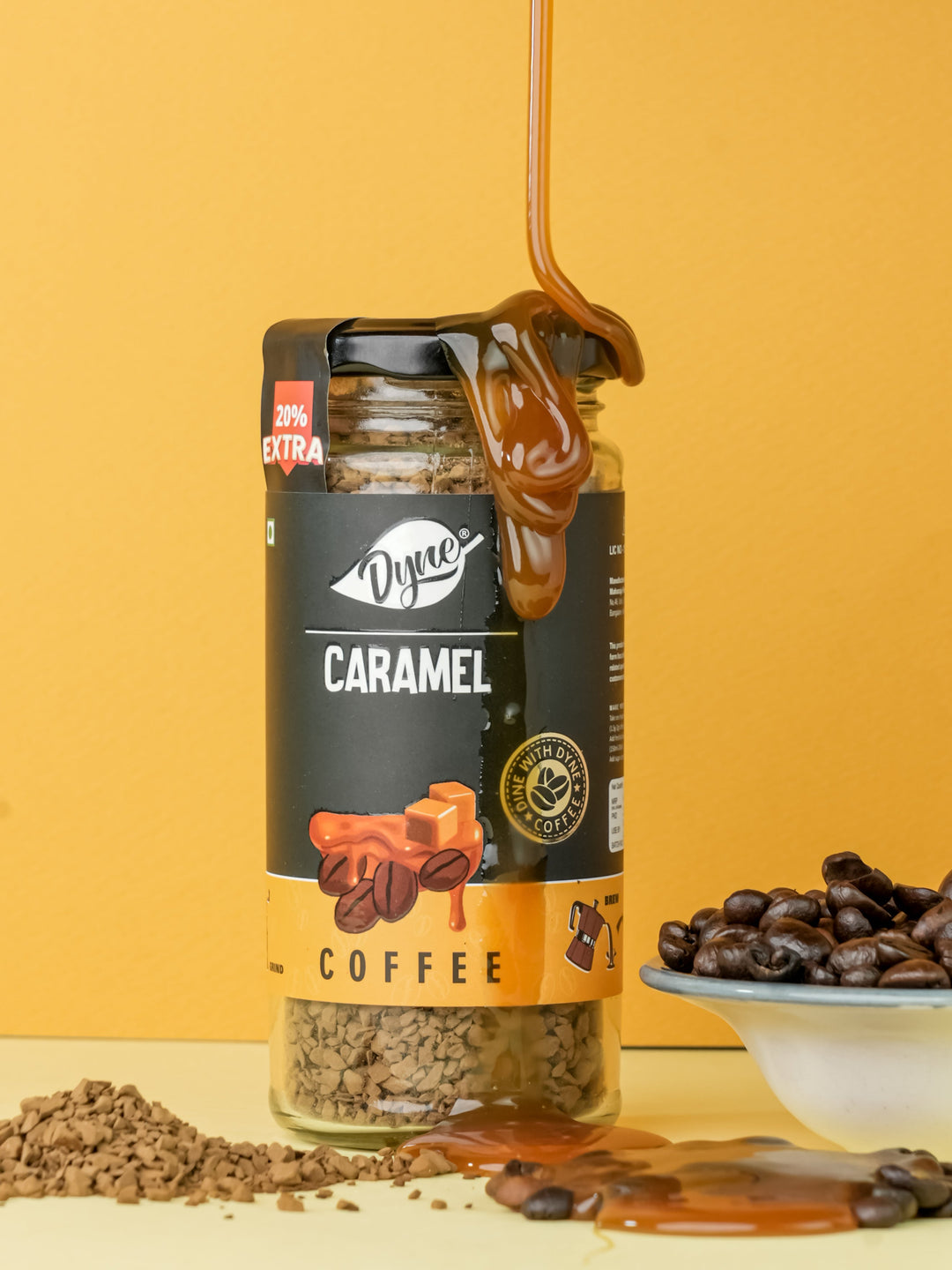 Dyne Caramel Coffee - 60 grams