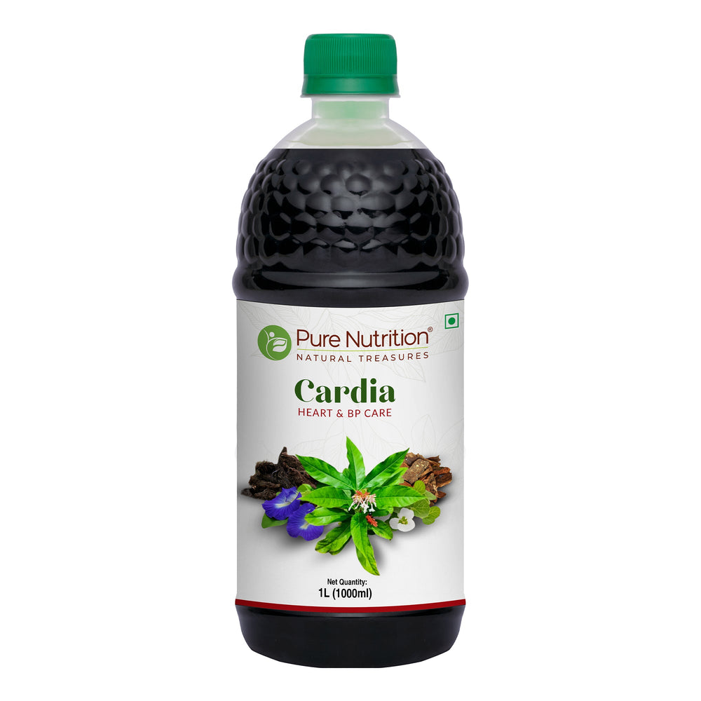 Cardia Herbal Juice  Arjuna, Brahmi, Ashwagandha & Ayurvedic Wellness Blend