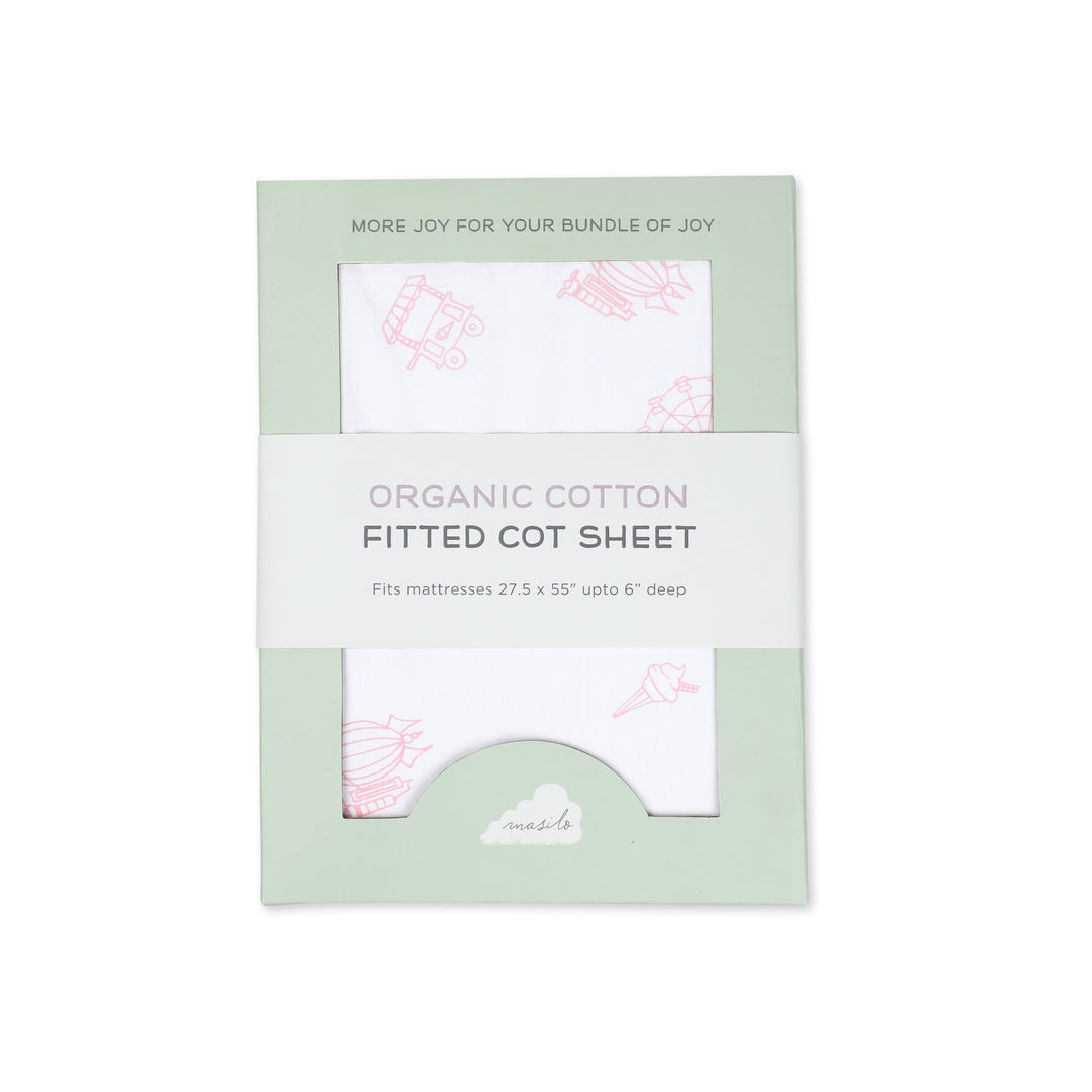 Organic Cotton Fitted Cot Sheet – Carnival