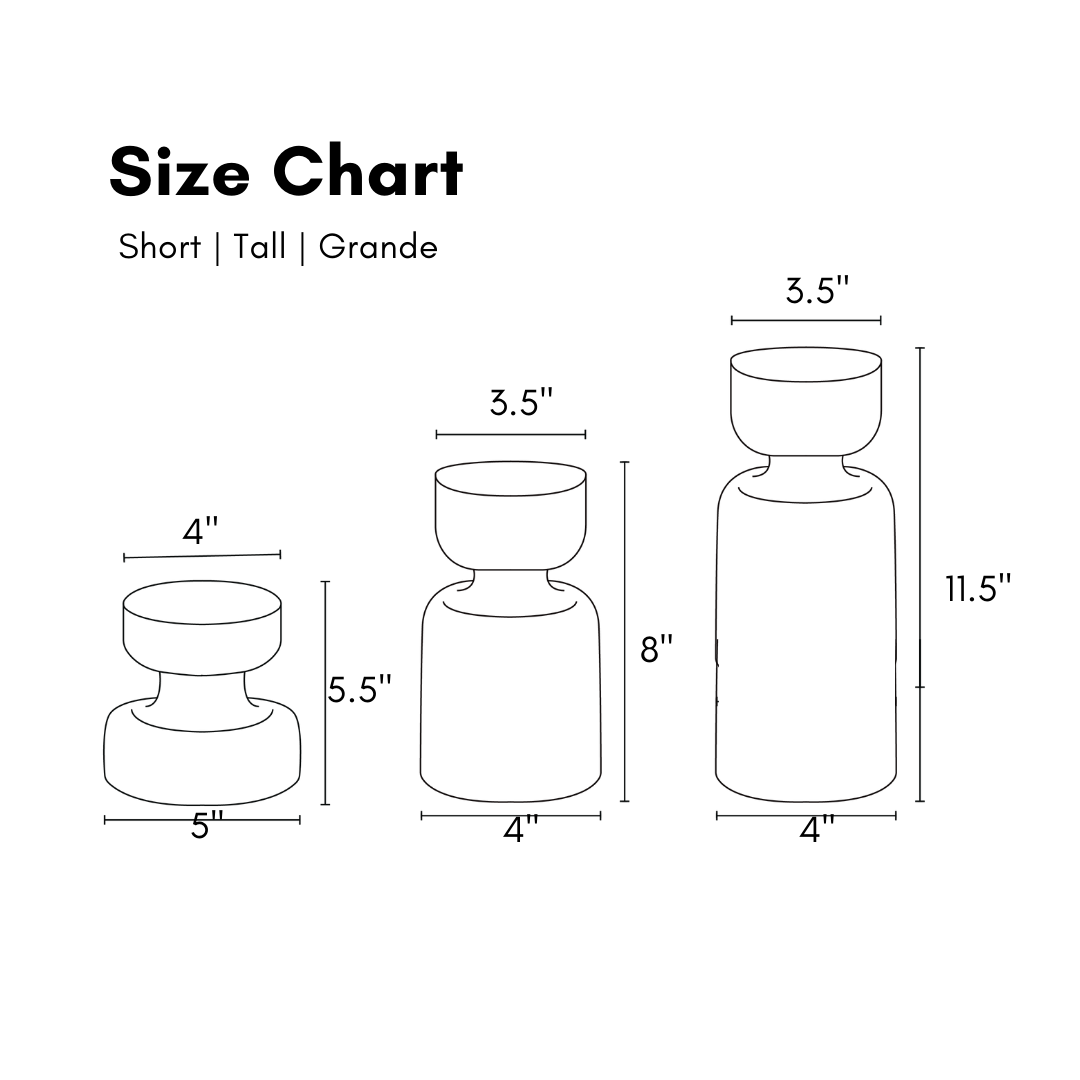 Muun Home Tinted Glass Vases