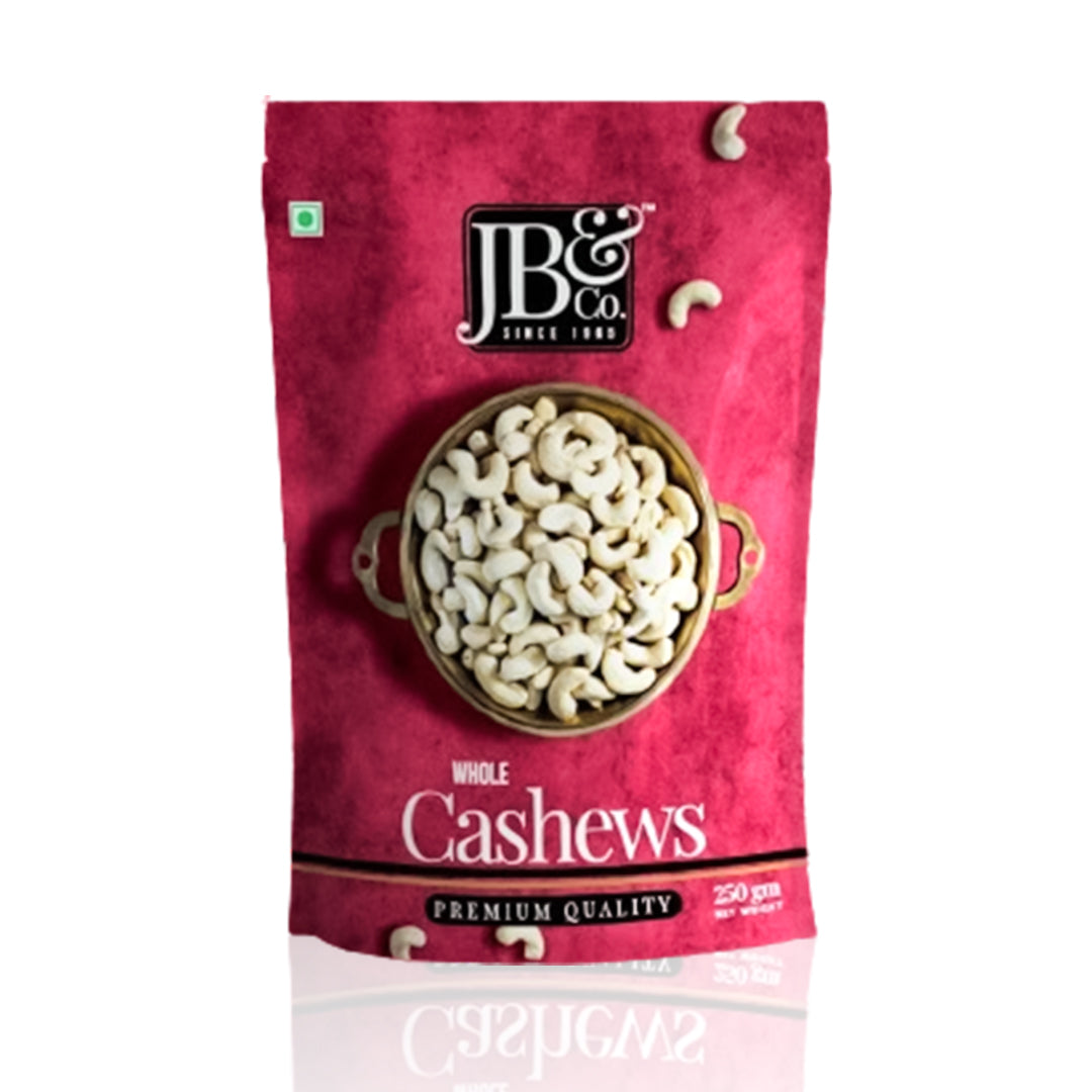 JB&CO Mixed Dry Fruits Combo Pack, Cashews, Almonds and Raisins, 250g Each, Pack of 3 X 250g