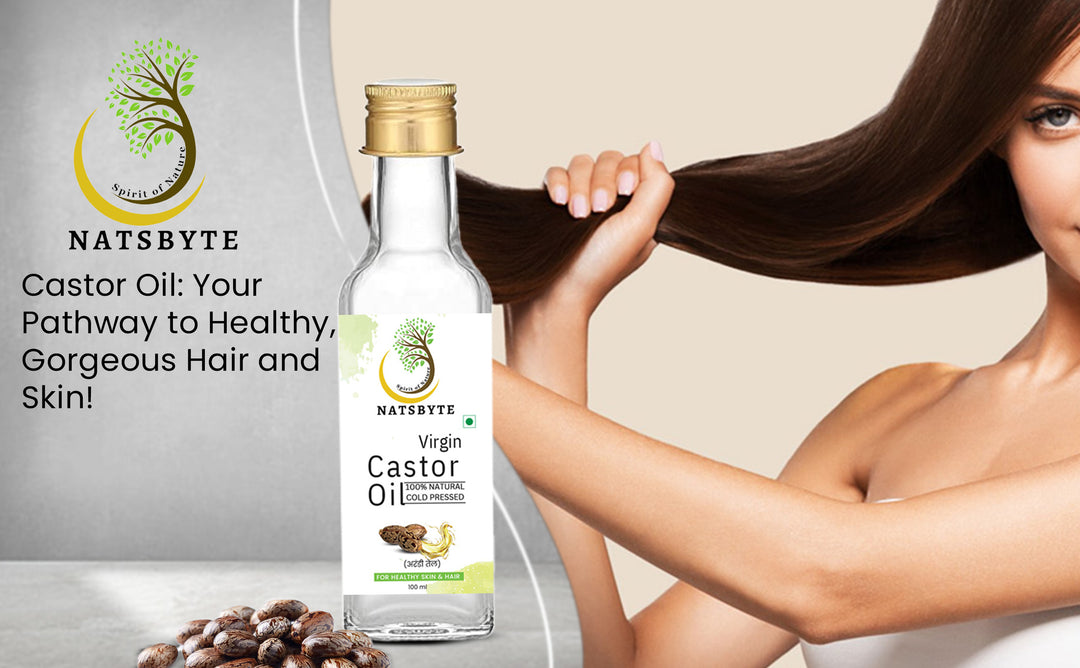 Natsbyte 100% Pure & Natural Castor Oil - 100 ml