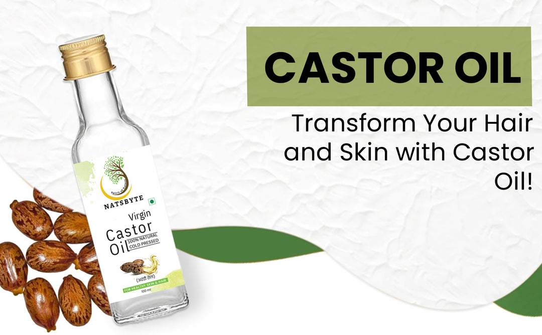 Natsbyte 100% Pure & Natural Castor Oil - 100 ml