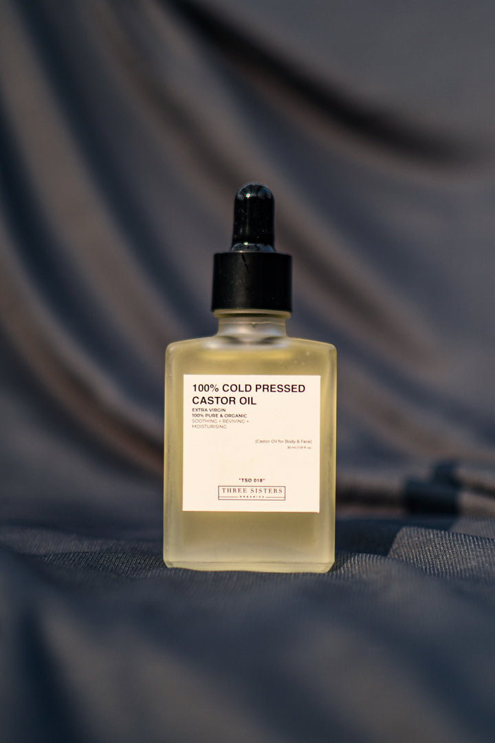 100% Cold Pressed Castor Oil - 30 ml