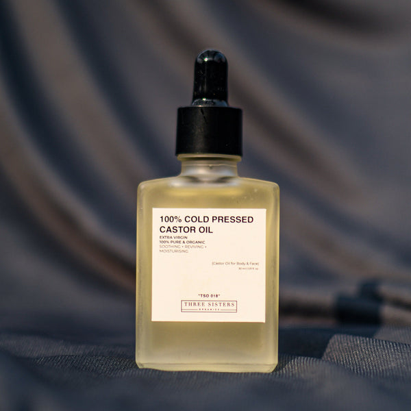 100% Cold Pressed Castor Oil - 30 ml