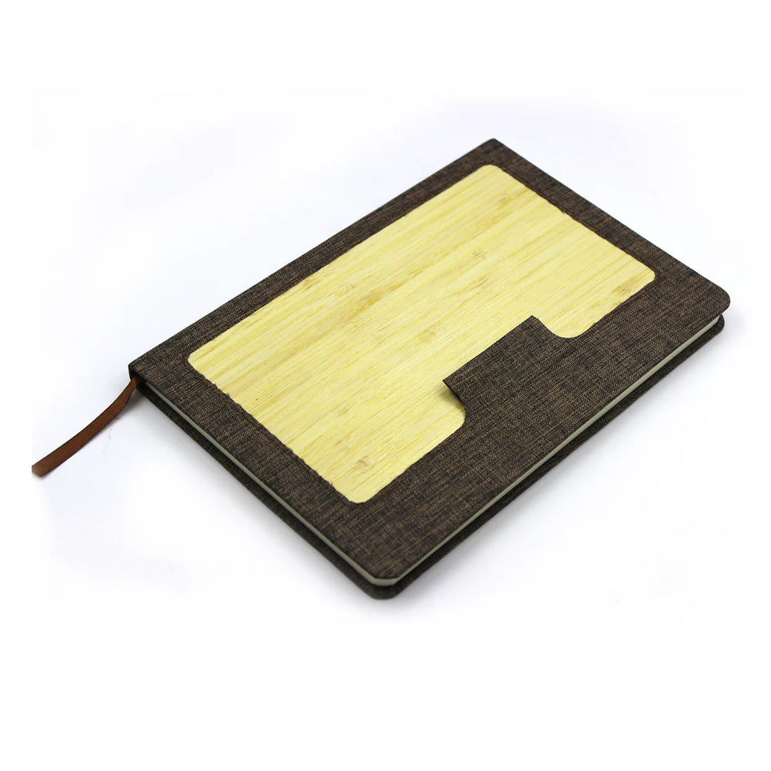 Viva Global NOVITA R-Pet Natural Bamboo Material Notebook