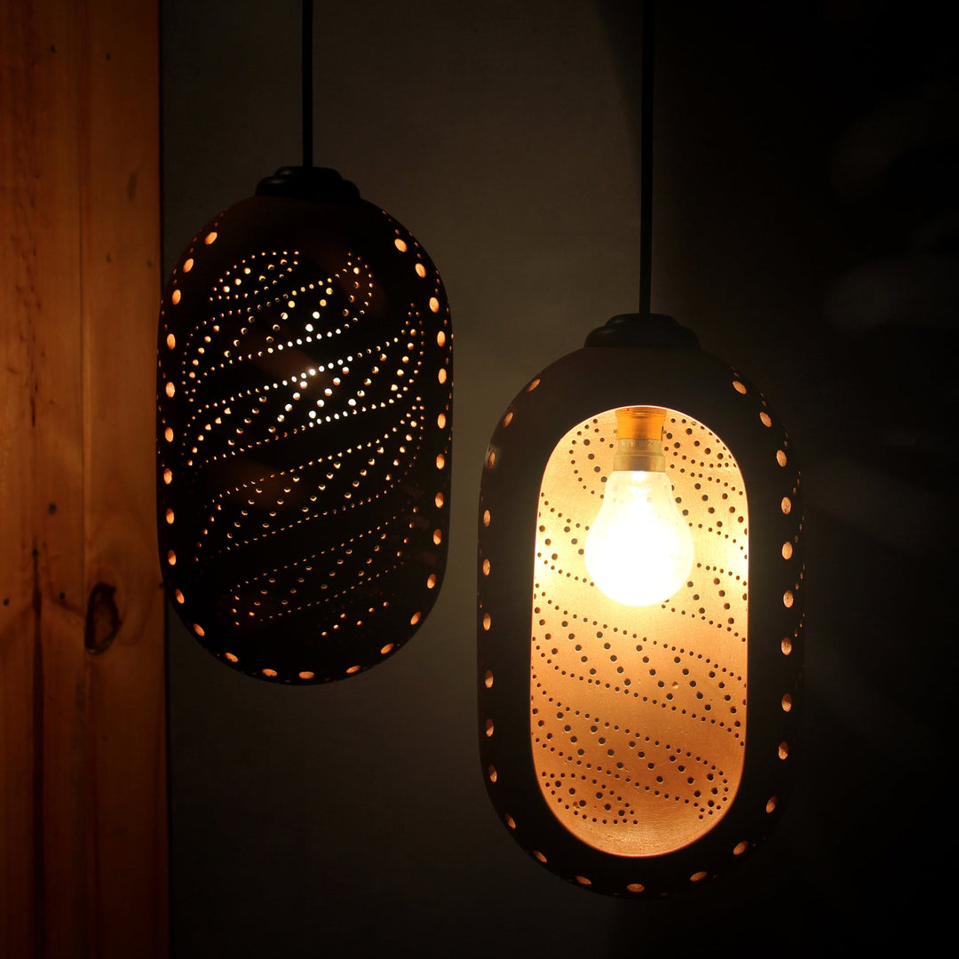 CAZUL XL1 Ceiling Light, ROPE Design - Suspire