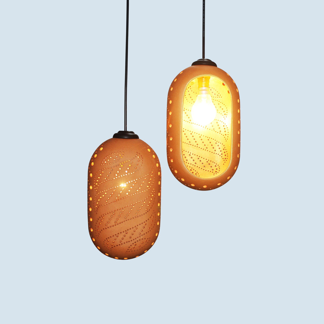 CAZUL XL1 Ceiling Light, ROPE Design - Suspire