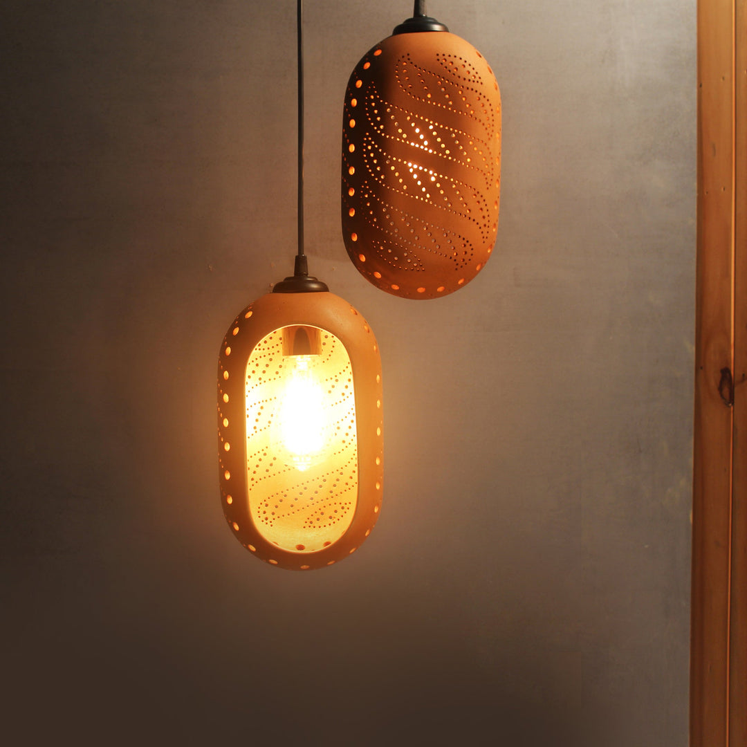 CAZUL XL1 Ceiling Light, ROPE Design - Suspire