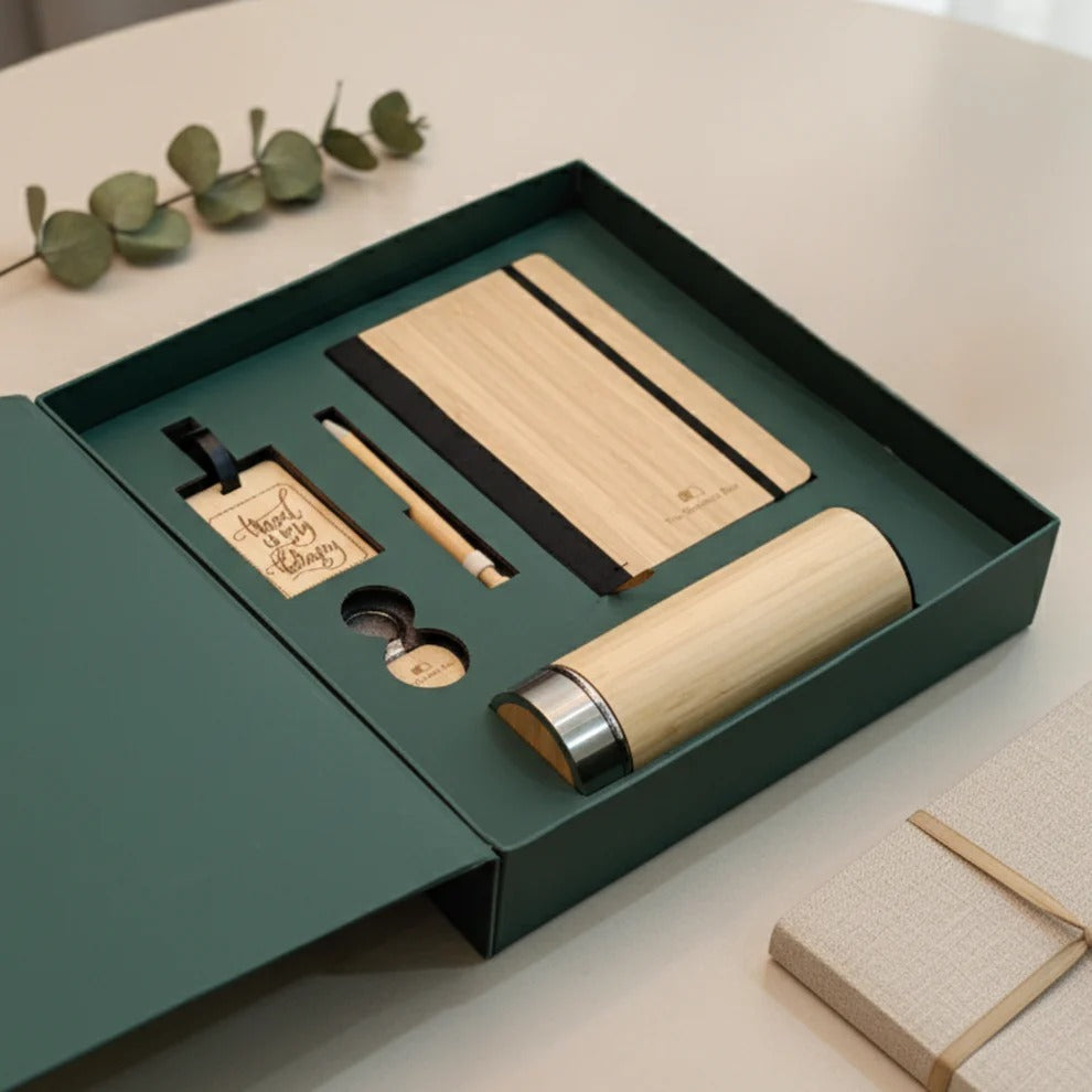 Corporate Diwali Gifts – Festive Bamboo Luxe Executive Hamper – The Bamboo Bae