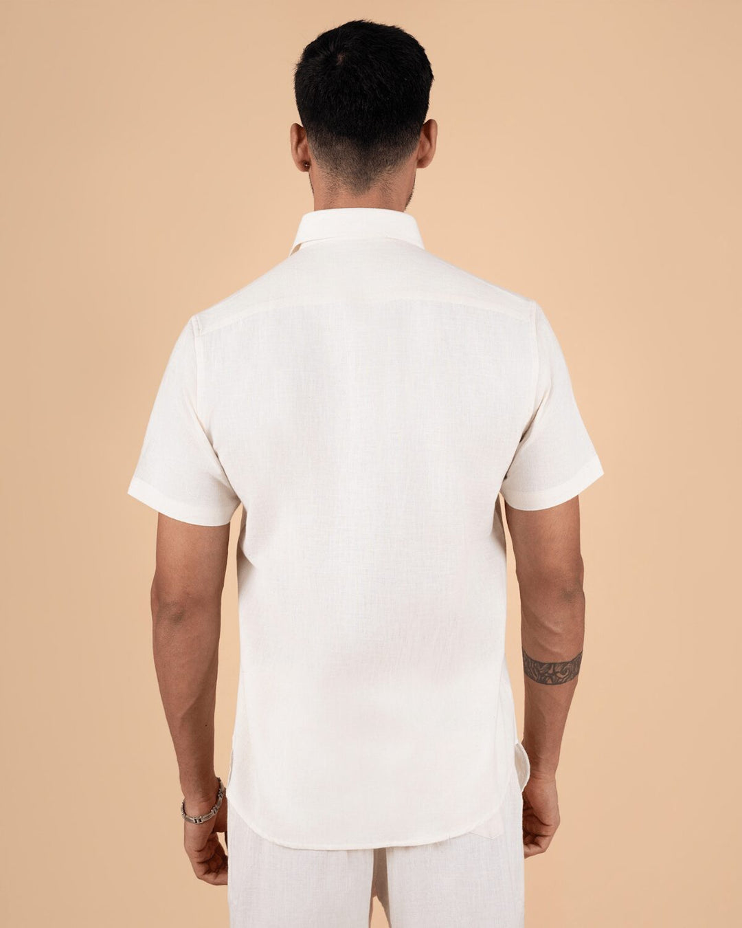 Natural Raw Threaded Pocket Shirt