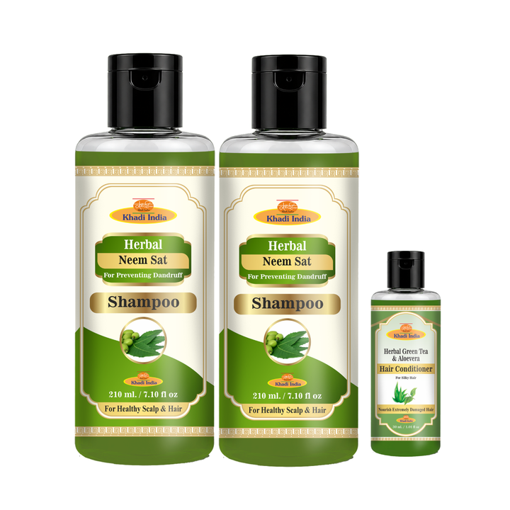 Neem Sat Shampoo Pack of 2 + Conditioner 30ml.png