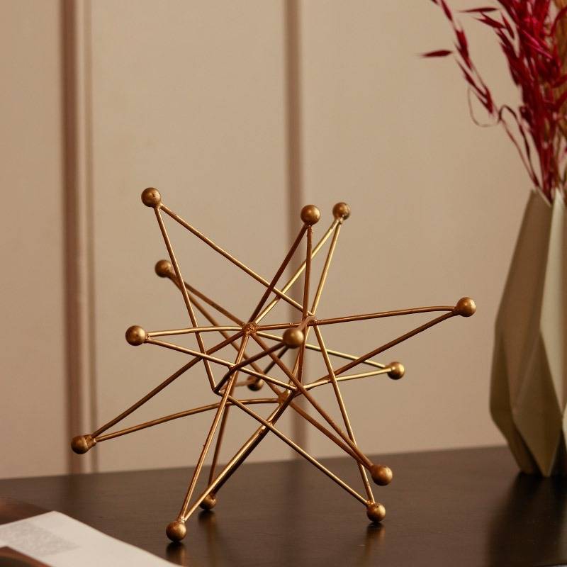 Artecasa Celestial star artifact Elegance Geometrical Star Decor Object for Centre Table