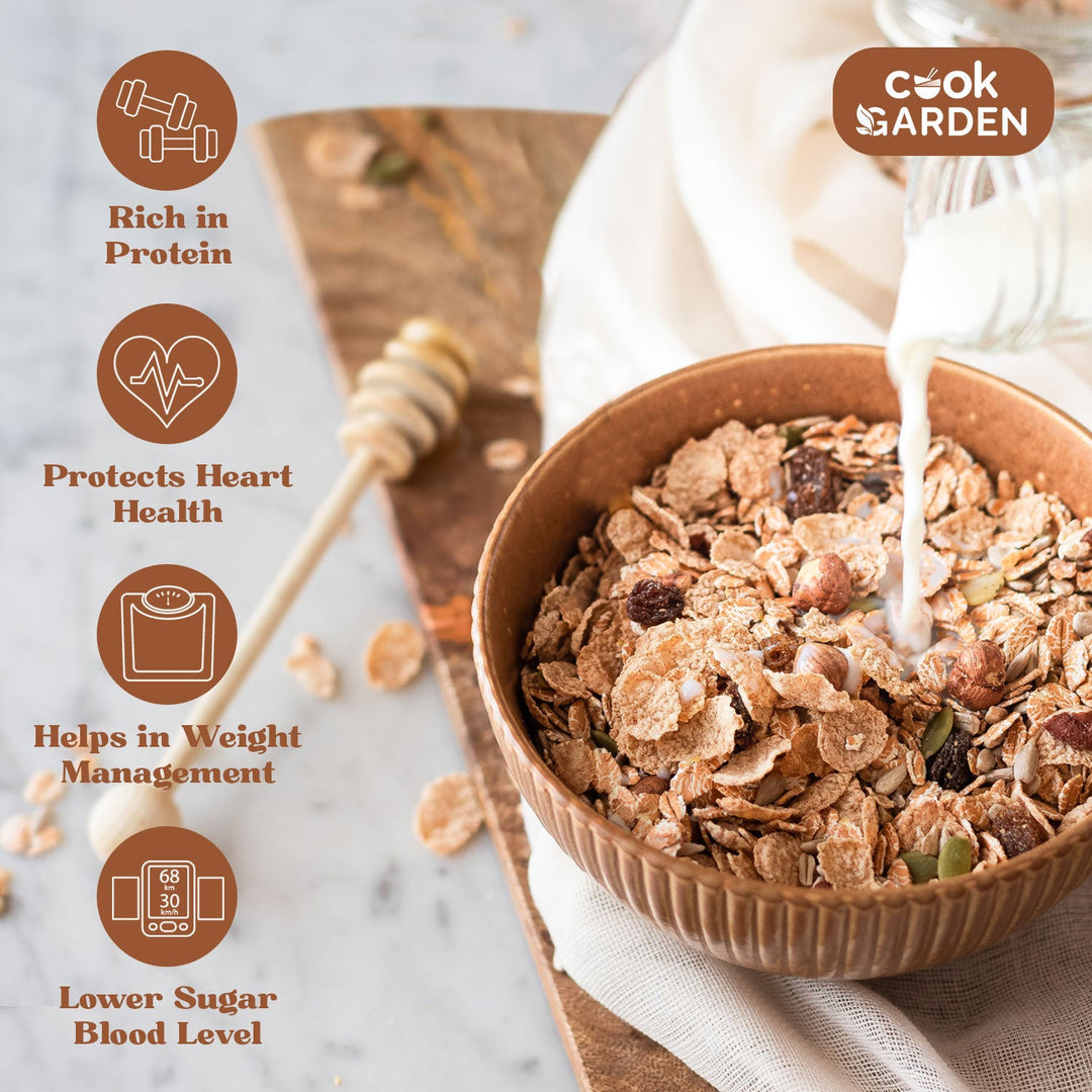 CookGarden Rolled Oats | High Protein and Fibre
