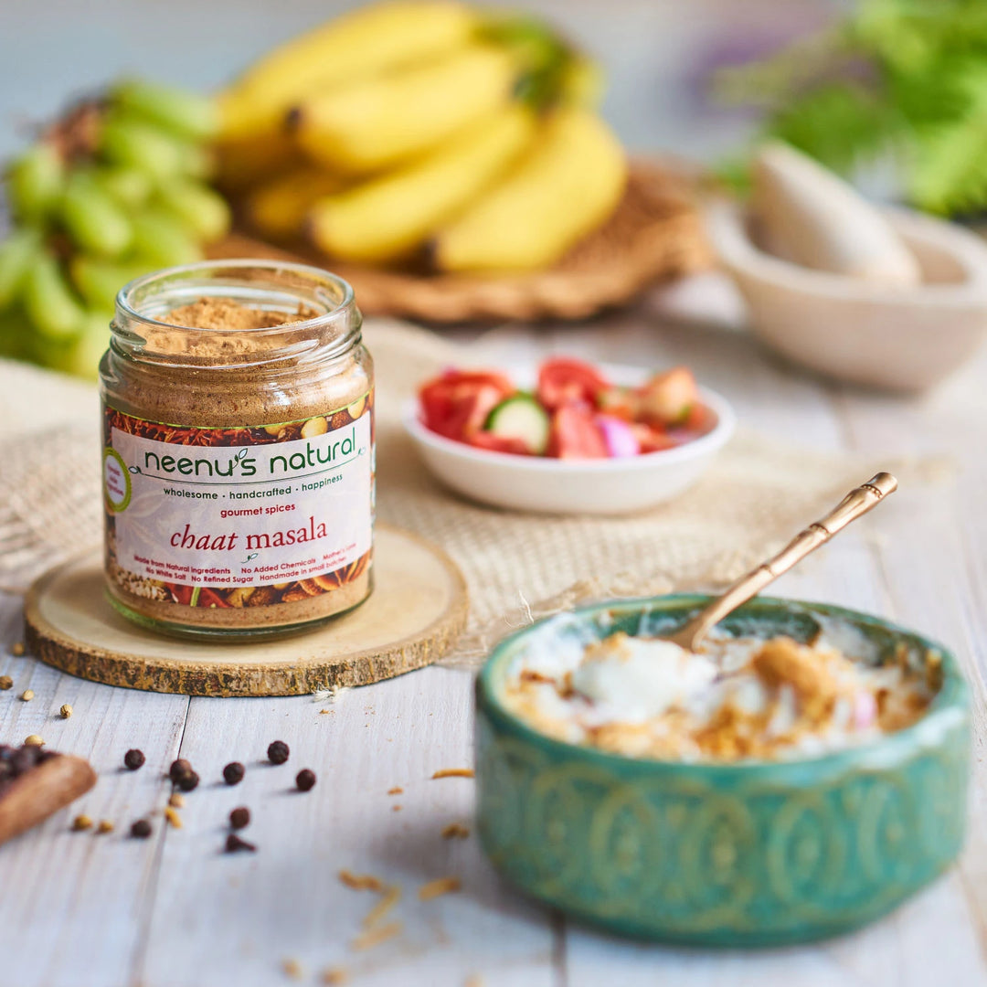 Neenus Natural Chaat Masala - 125 gm
