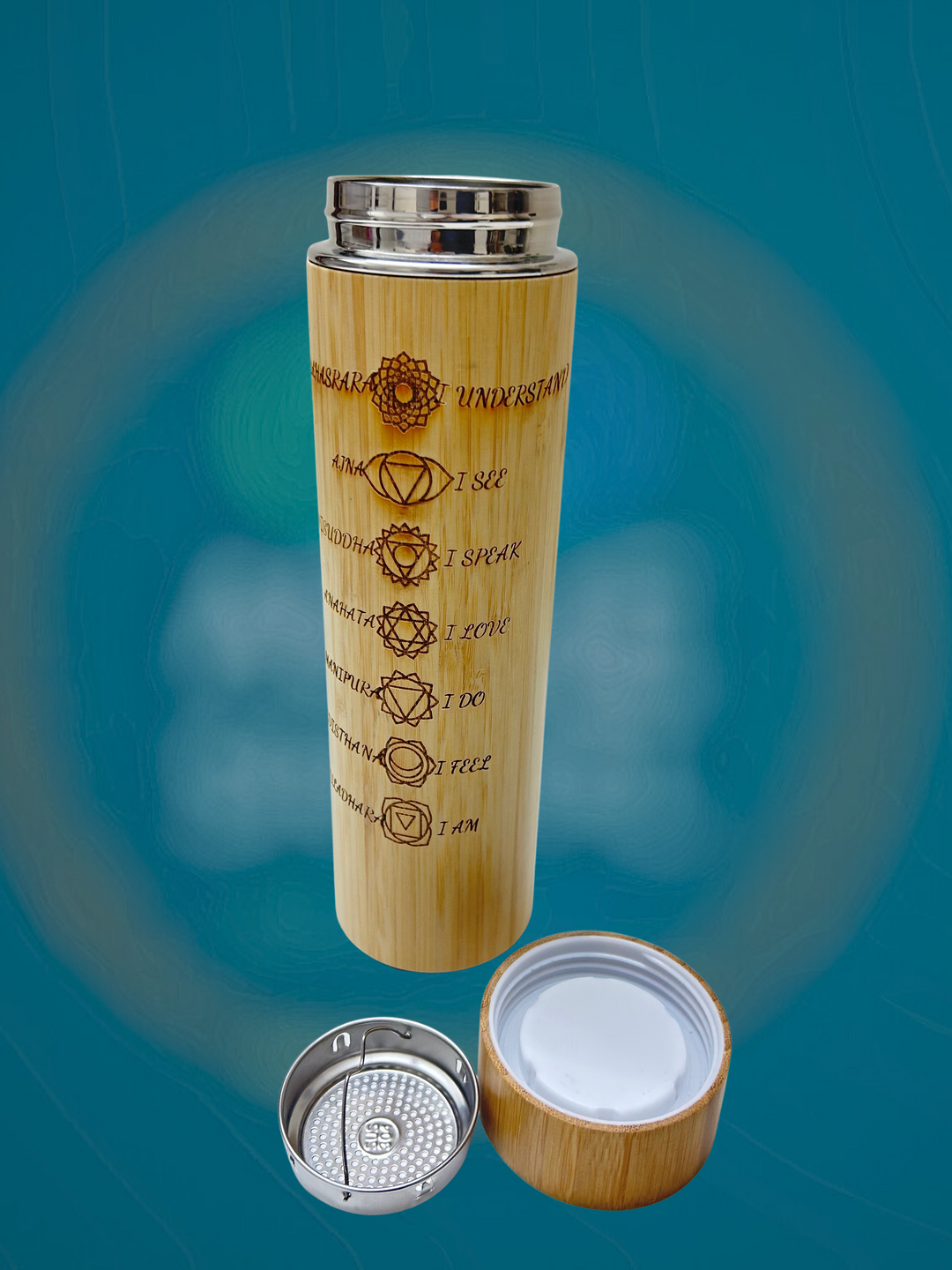 Aegle Sriphal Bamboo Chakras Thermo Flasks