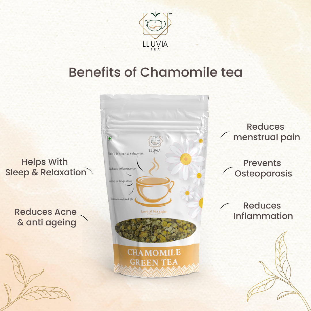 Lluvia Tea Chamomile tea zipper