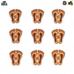 Gift Kya De Devi Charan Paduka (Pack of 9) | Diwali Gifts