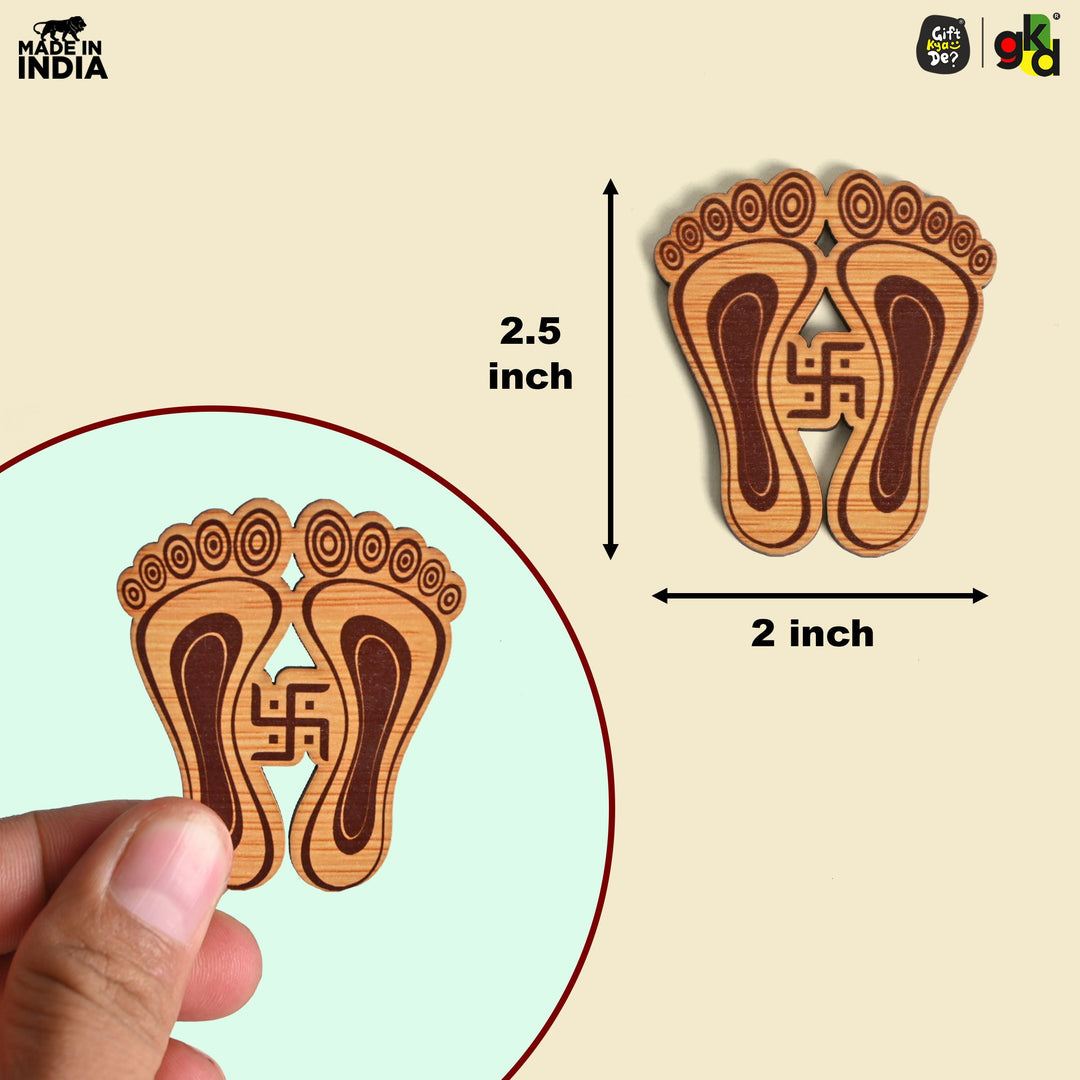 Gift Kya De Devi Charan Paduka (Pack of 9) | Diwali Gifts