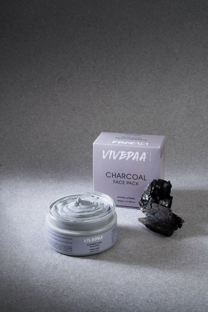 Vivedaa Charcoal Face Pack - 100 g