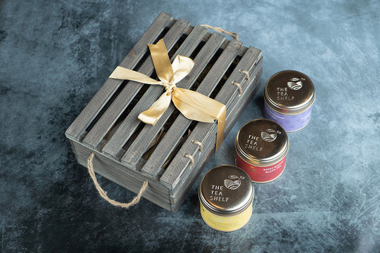 The Tea Shelf Chestnut Tea Gift Box | Pack of 6 | 30 Grams Each