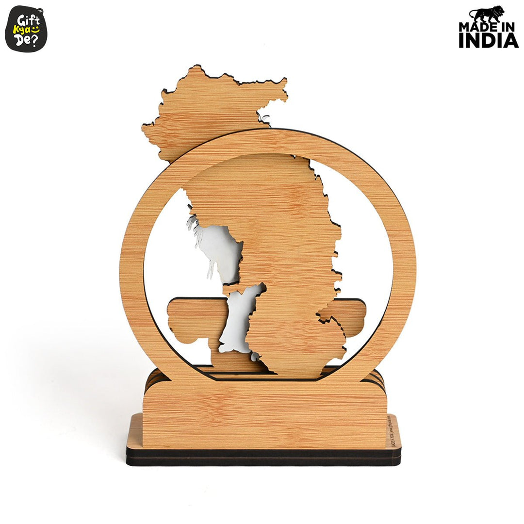 Gift Kya De Political Pen Stand and Card Holder | Chhattisgarh Mahtari | Chhattisgarh Map Mementos