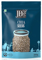 JB&CO Chia Seeds Organic - 200 gm