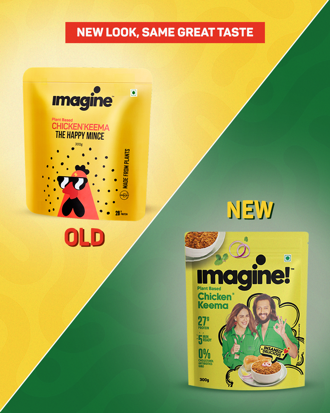 Imagine Plant Based Chicken Keema 300g