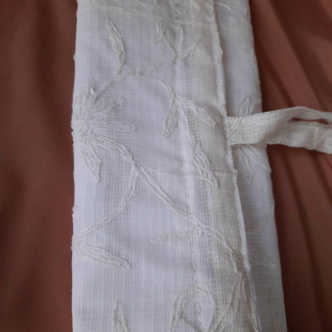 Studio Vilasita Organic cotton picnic cutlery holder white