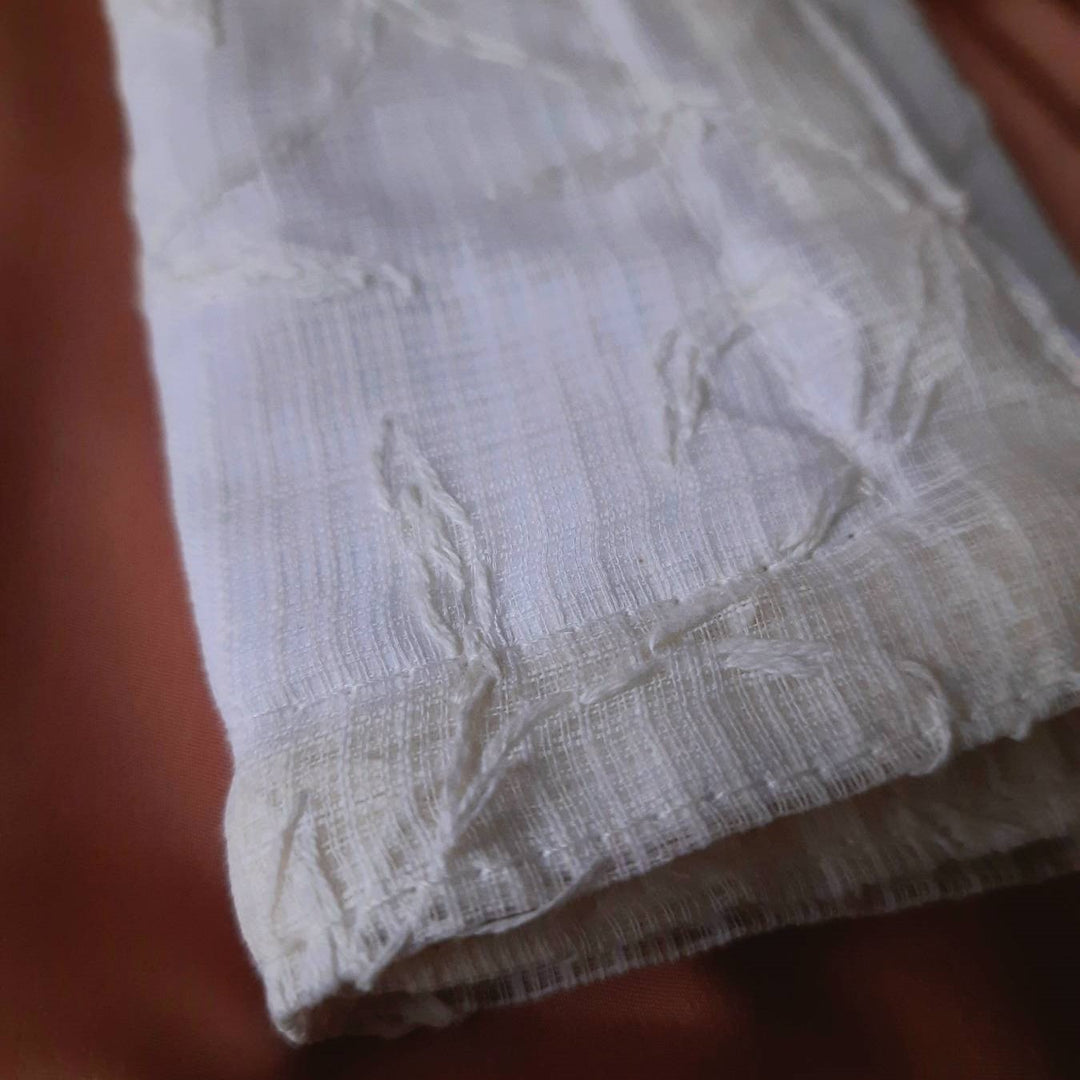 Studio Vilasita Organic cotton picnic cutlery holder white