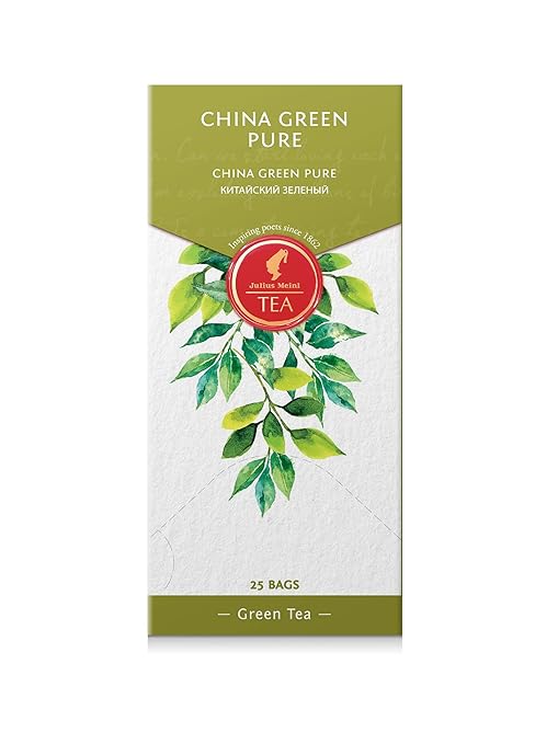 Julius Meinl - China Green Pure - Green Tea - Pack of 25 Tea Bags